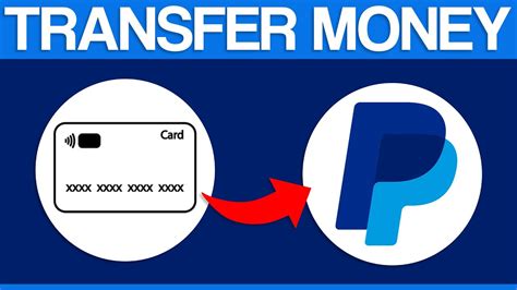 transferring money from card to paypal